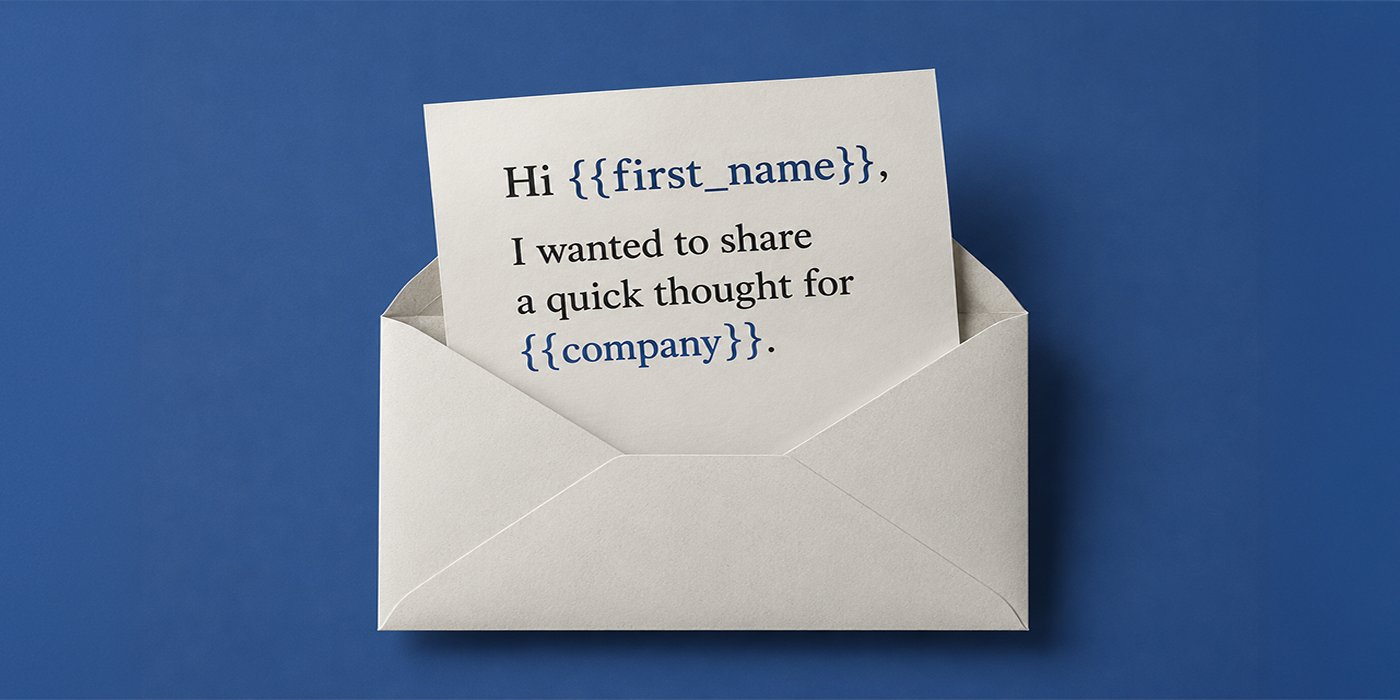 Simulation of an email merge thought to be enough for an ABM campaign.